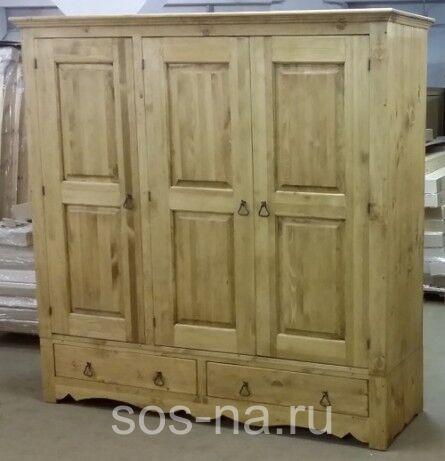 Шкаф для одежды ARMFLEUR-3 (3дв+2ящ)
