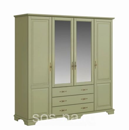 Шкаф 4-ств. с ящ. "Брусно"