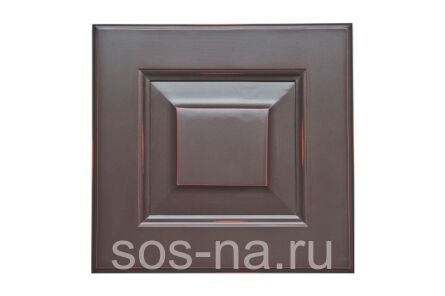 Коричневый с красным перетиром(эффекты)