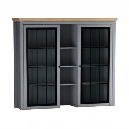 Надстройка буфета Сканди (2 стеклянные двери)