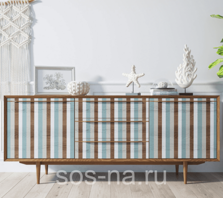 Комод "Bruni" с тремя ящиками и дверками BR-03