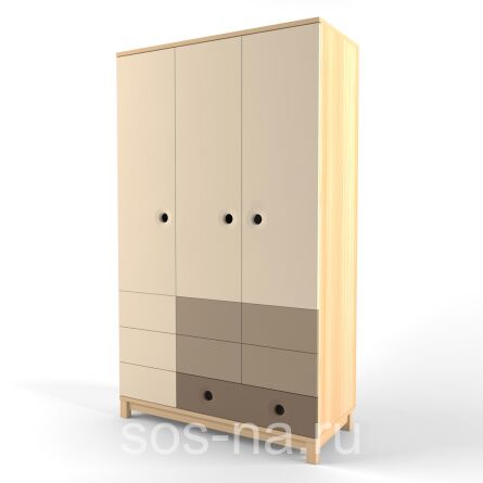 Шкаф 3-х ств. Робин Wood
