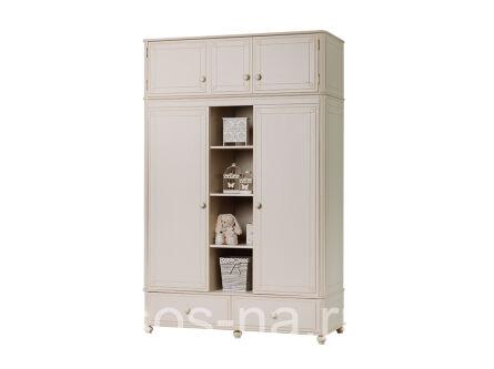 Шкаф Бетти 3-ств №1 с антресолью