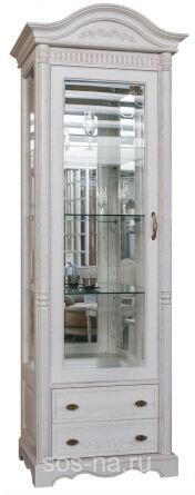 Шкаф-витрина Паола 2102-01 БМ670