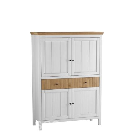 Тумба Сканди с ящиками (4 глухие двери)