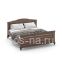 Кровать Скандия двуспальная с высокой спинкой