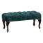 Банкетка "Дорсет" велюр изумрудный