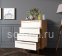 Комод "Bruni white" на четыре ящика BR08WH