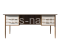 Рабочий письменный стол "Bruni white" с ящиками BR47WH