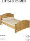 Кровать LMEX (вощение)
