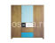 Шкаф "Aquarelle" трехстворчатый арт RE-46