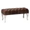 Банкетка "Дорсет" велюр коричневый