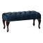 Банкетка "Дорсет" велюр сапфировый