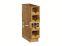 Шкаф-стол бутылочница ПЛ-21 (вощение)